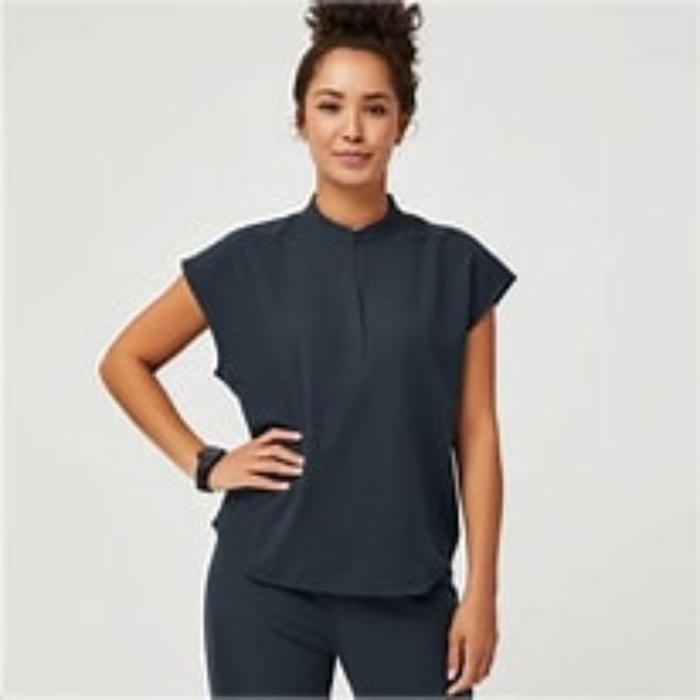 dark gray figs scrubs set